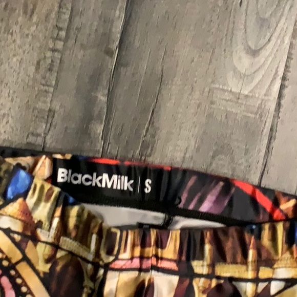 Black milk leggings multicolor sz s - Picture 4 of 7